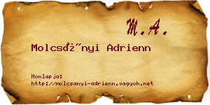 Molcsányi Adrienn névjegykártya